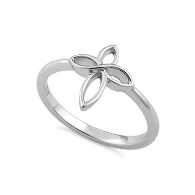Celtic Trinity Knot Ring - Sterling Silver