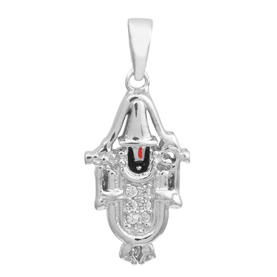 Vithoba Pendant Spiritual Devotion Design - Sterling Silver