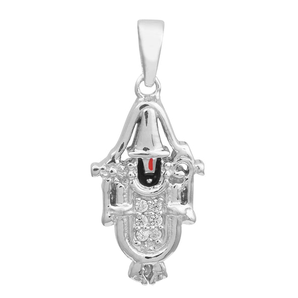 Vithoba Pendant Spiritual Devotion Design - Sterling Silver